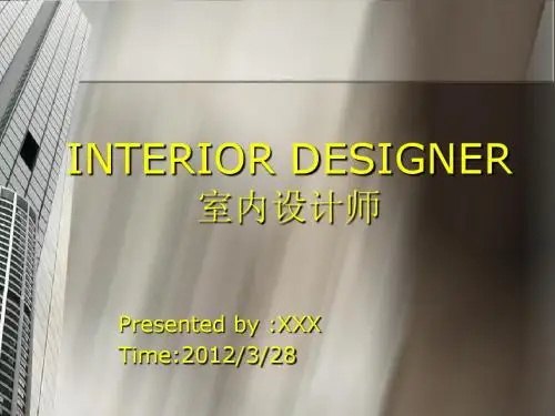 INTERIOR DESIGNER2003