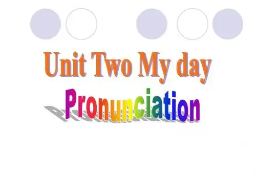 7A unit2 my day speak up