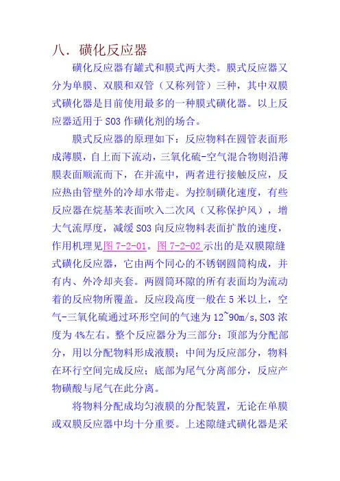 磺化反应器