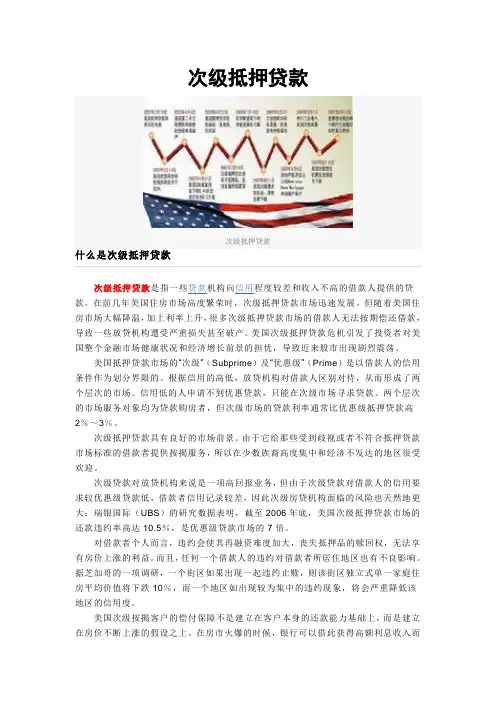 次级抵押贷款专题