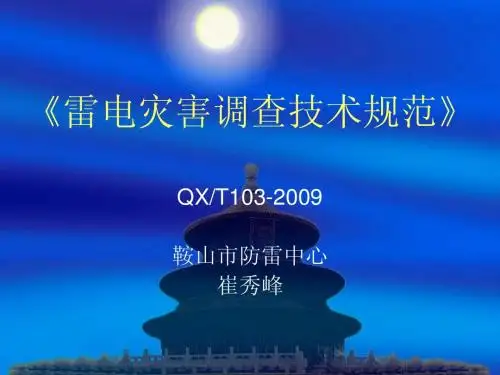 雷灾调查