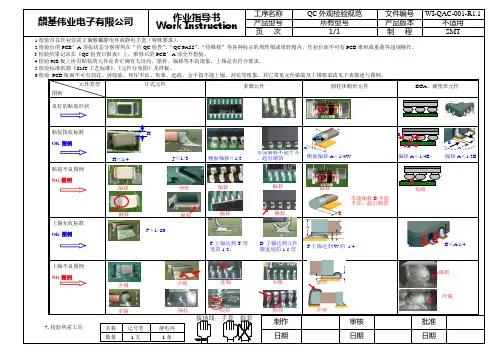 QC外观检验作业指示