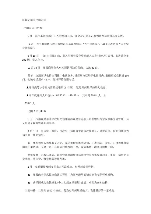 民国时期历史