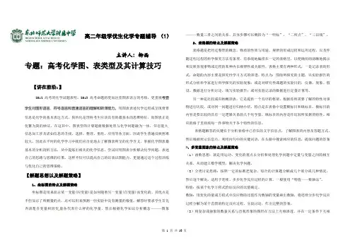 学生版：高二  尖子生辅导学案-1-图表专题