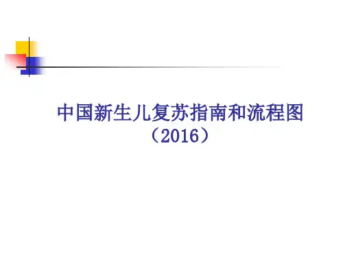 新生儿复苏流程
