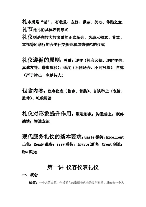 基本社交礼仪 2