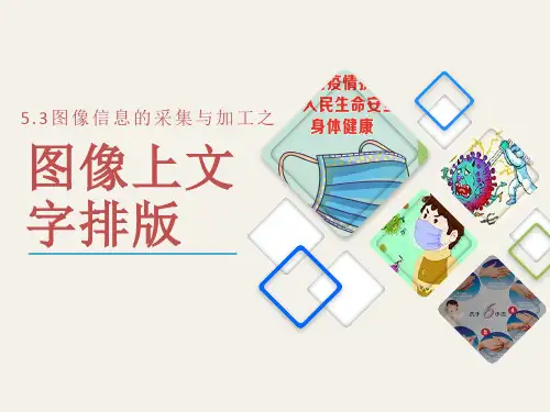 高中信息技术必修课件-5.3.2 图像信息的采集与加工4-教科版