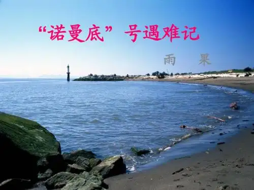 《“诺曼底”号遇难记》课件1