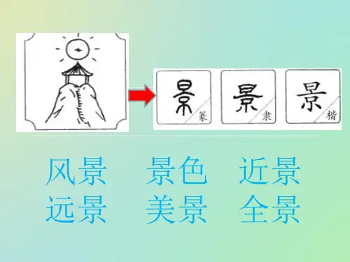 北京版语文一下《北京的夜景》公开课课件