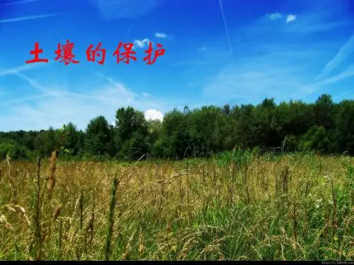 土壤的保护 2