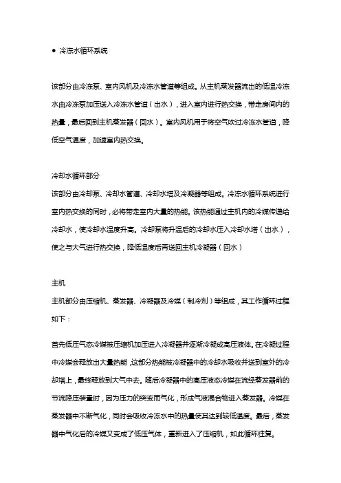 冷冻水循环系统