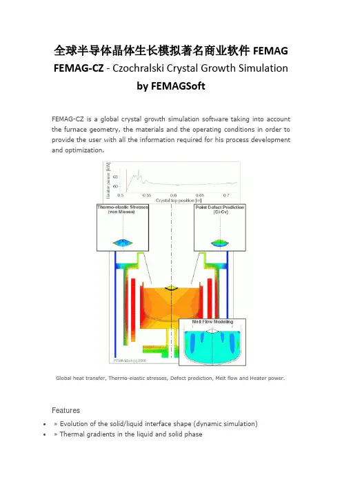 全球半导体晶体生长模拟著名商业软件FEMAG-CZ_-_Czochralski_Crystal_Growth_Simulation_by_FEMAGSoft