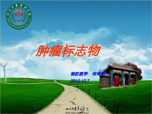 肿瘤标志物 PPT课件