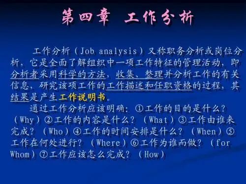 04人力资源管理2012第四章