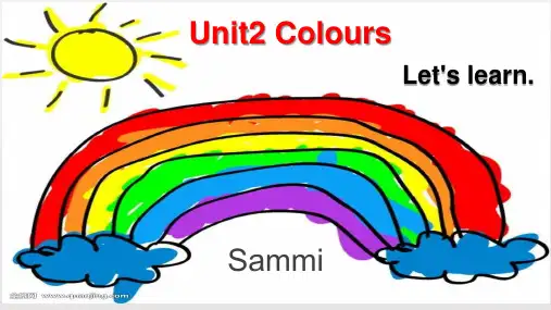 Unit2 Colours课件