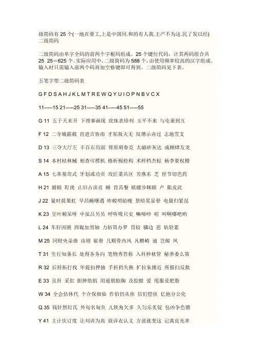 简码