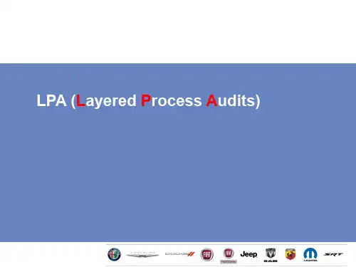 2019年最新LPA分层审核培训课件-中英文版