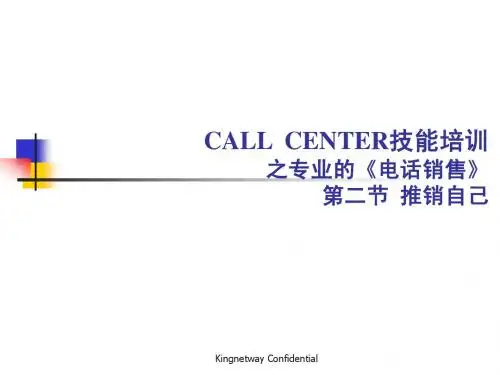 第二节 推销自己