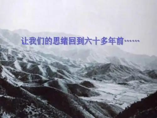 第14课《再见了_亲人》ppt课件