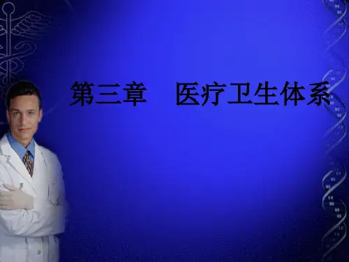 《医疗卫生体系》PPT课件