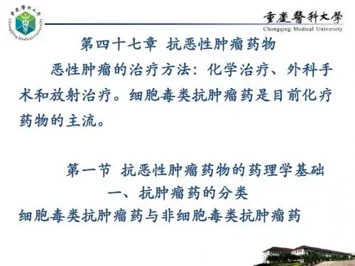 第47章 抗恶性肿瘤药
