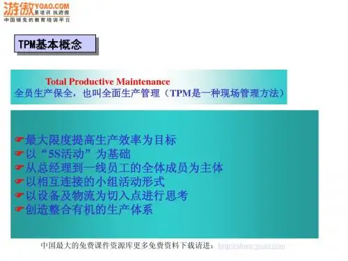 TPM基本概念