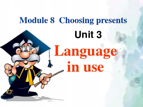 外研版-英语-七上Module8 3单元 同步课件