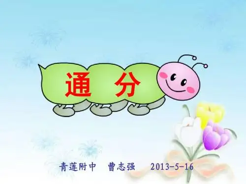 4.5.2 通分(1)ppt