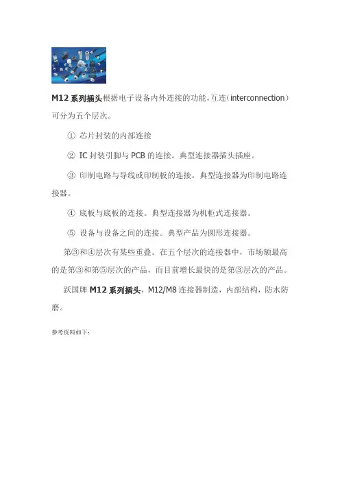 M12系列插头
