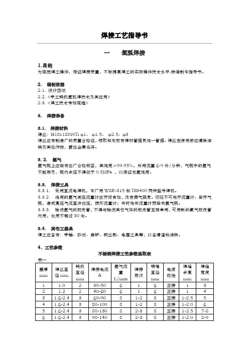 不锈钢焊接工艺 2