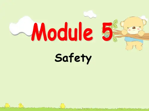 Module 5 Unit 10 How to stay safe课件2-优质公开课-教科三起5下精品