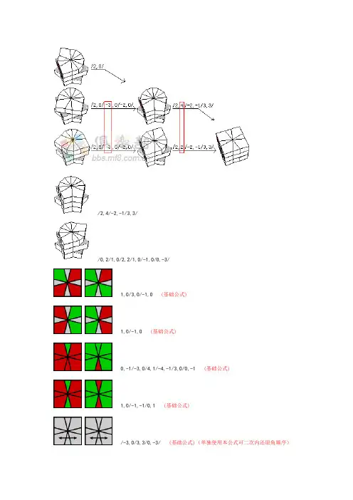 SQ1最少必背公式