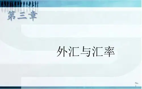 外汇与汇率