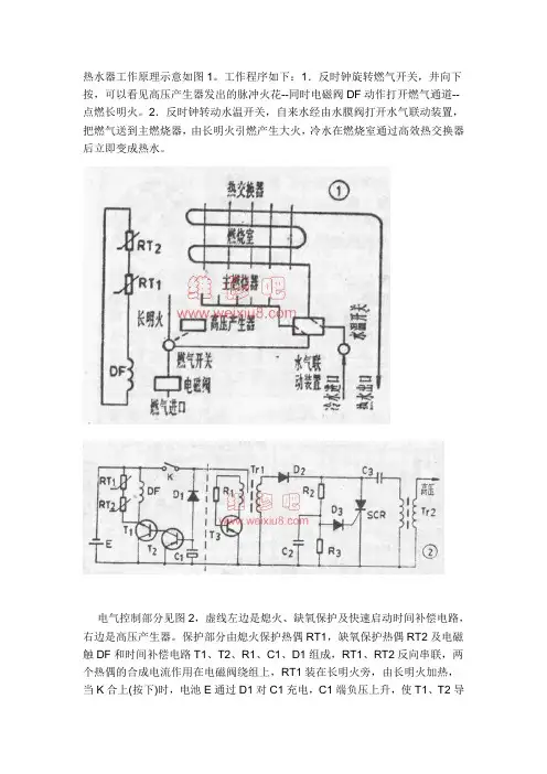 家用燃气热水器工作原理与维修