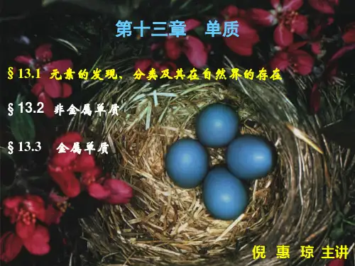 元素介绍