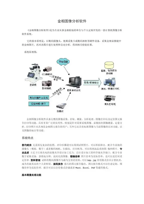 JY-100型金相分析2012版软件介绍