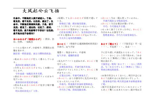 Knuwuk日语副词详解