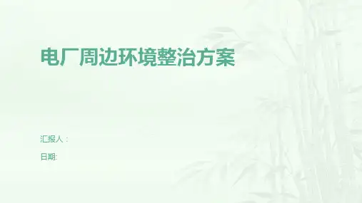 电厂周边环境整治方案