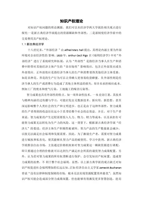 知识产权理论