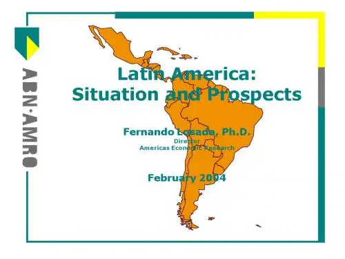 Latin America Situation and Prospects