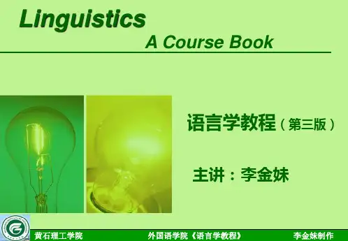 1. Invitation to Linguistics