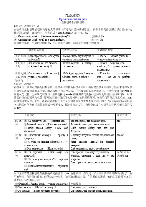 大学俄语语法2