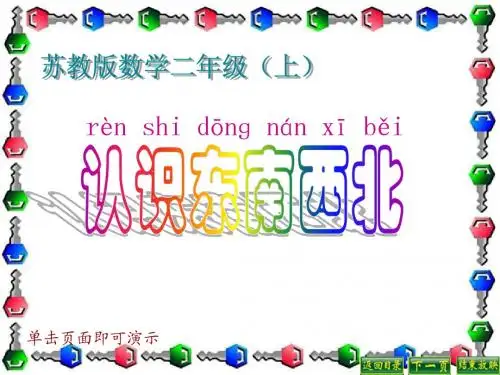 认识东南西北