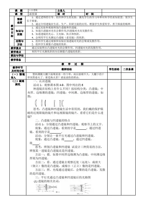 4.2透镜