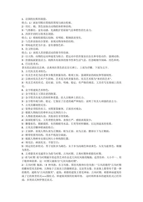 外国美术简史