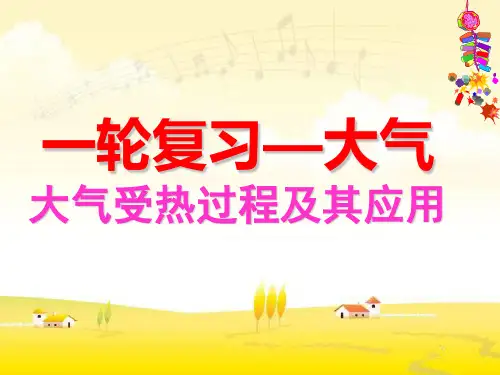 一轮复习:大气受热及气温专题