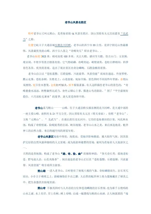 大通老爷山