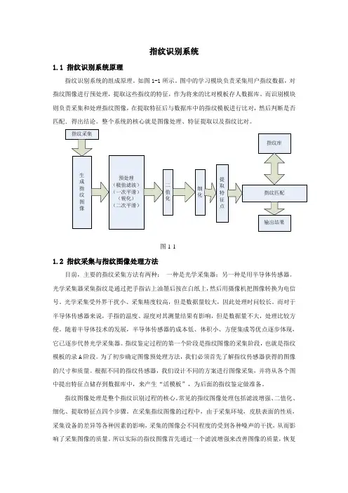 指纹识别系统