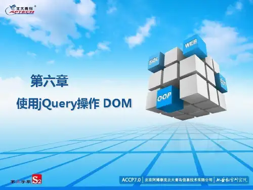 使用jQuery操作 DOM