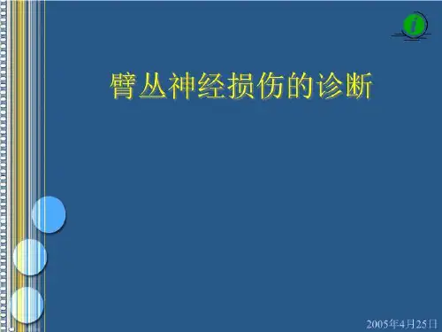 臂丛神经损伤的诊断62091